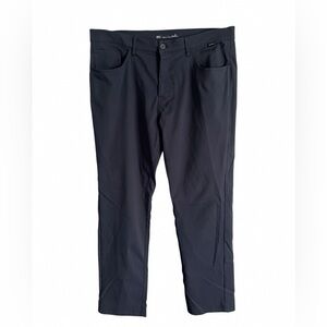 Travis Mathew Charcoal Black Pants Size 42 x 32 Like new